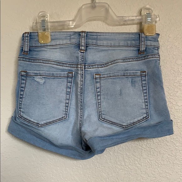 light blue PACSUN jean shorts - Picture 2 of 2